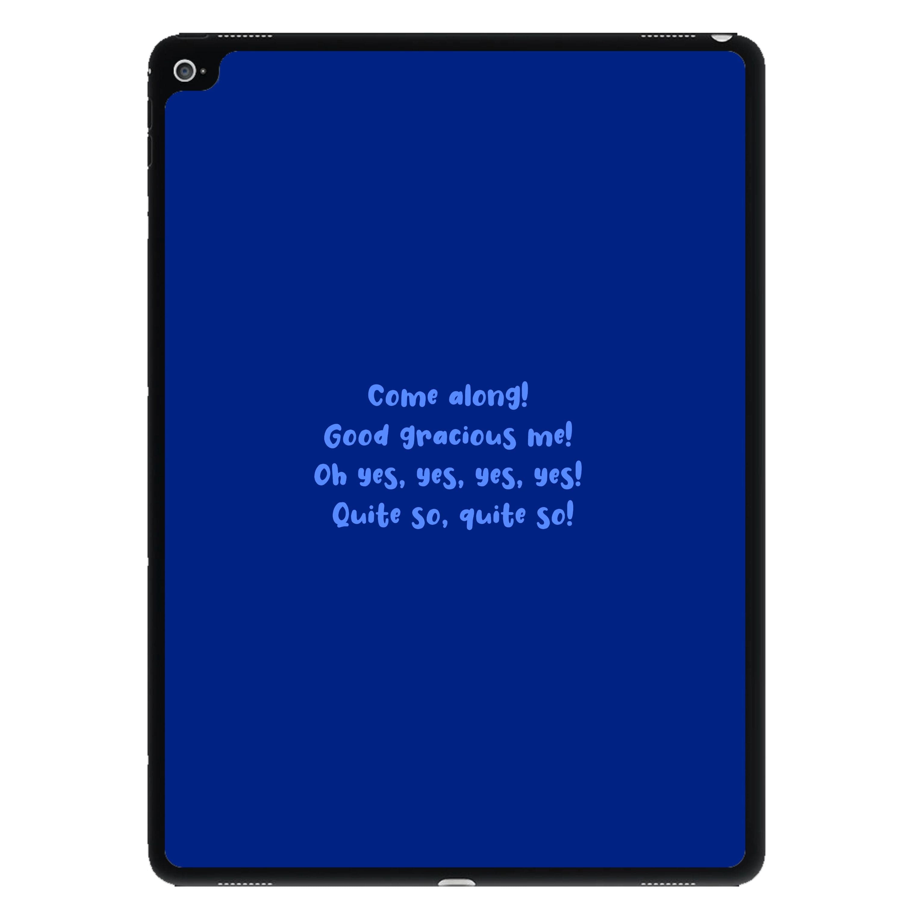 Come Along! iPad Case