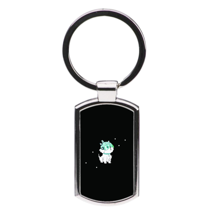 Space Dog - Rick And Morty Luxury Keyring