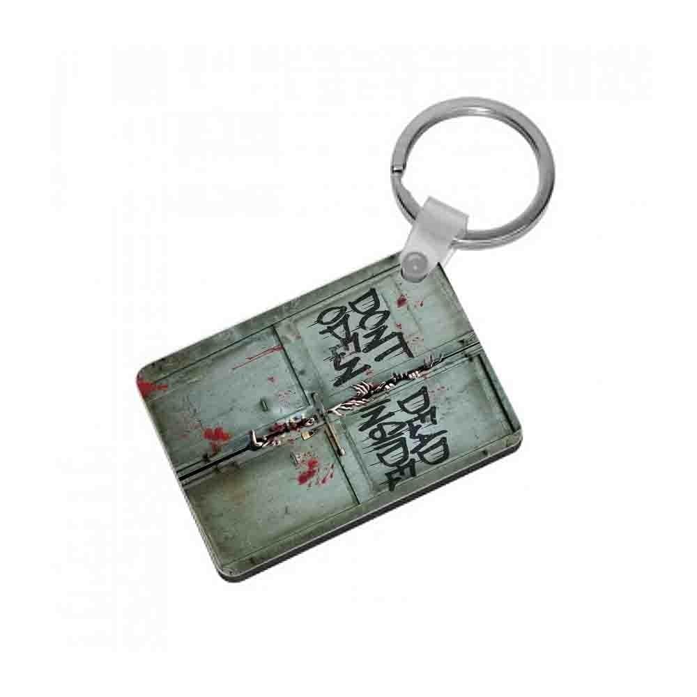 Don't Open Dead Inside Keyring - Fun Cases