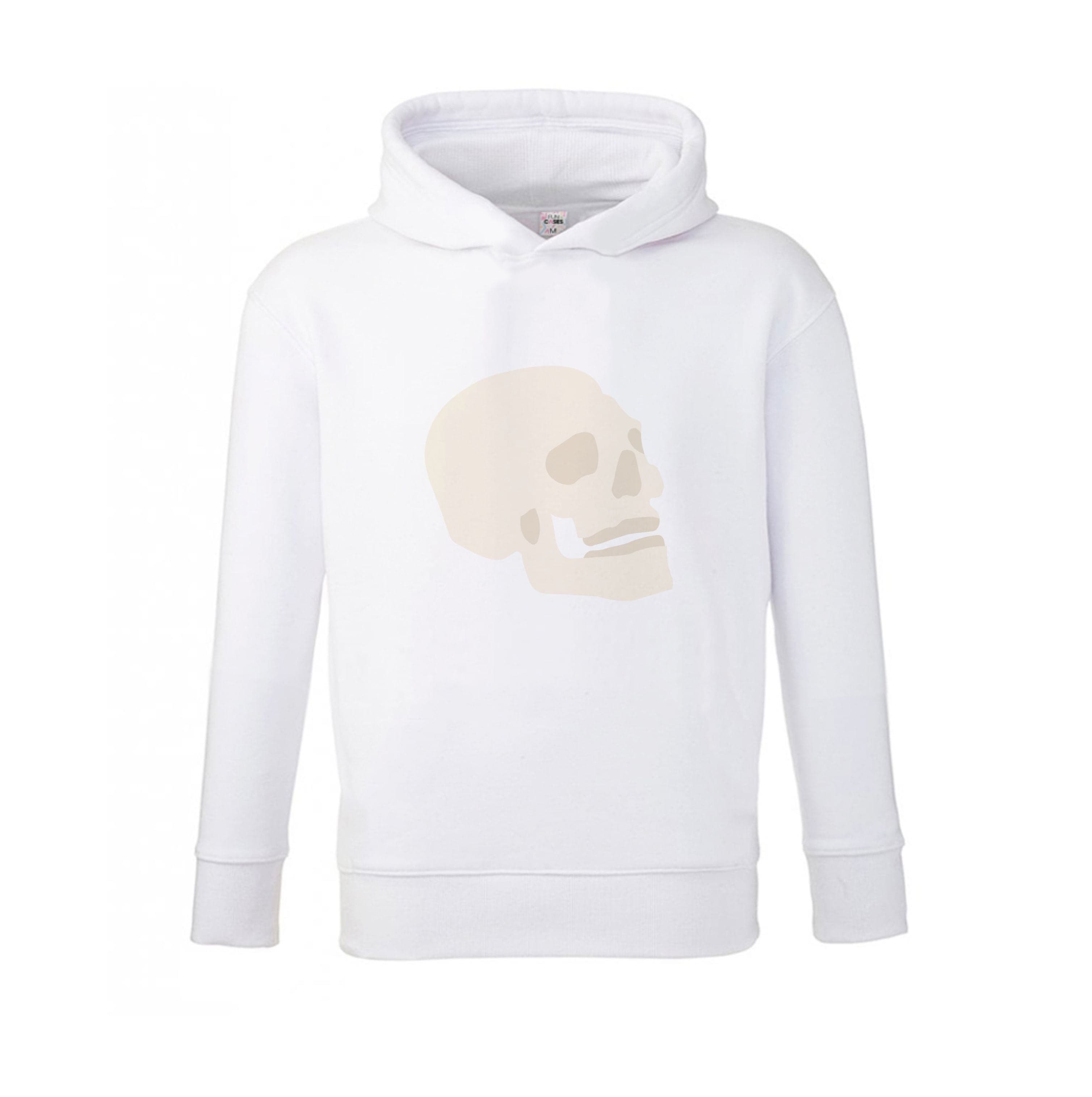 Skull Outline - Halloween Kids Hoodie