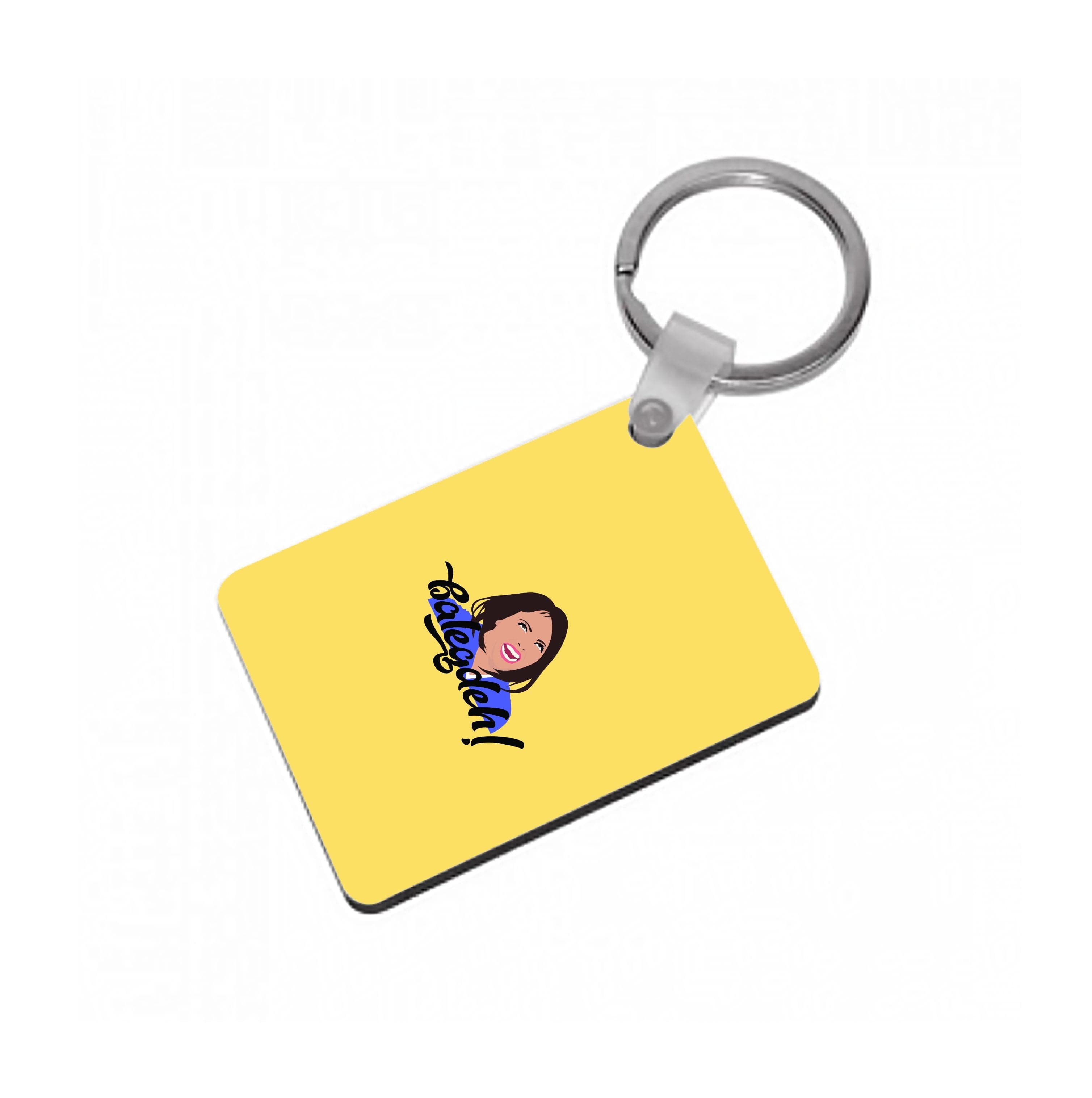 Accent Noise - British Pop Culture Keyring