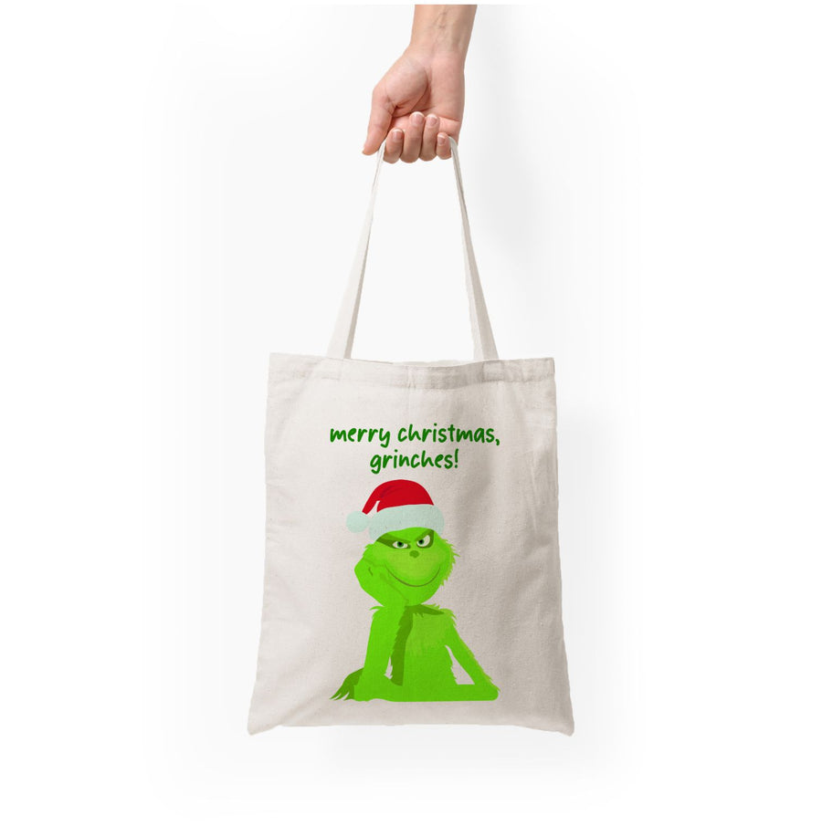 Merry Christmas, Grinches - Christmas Tote Bag