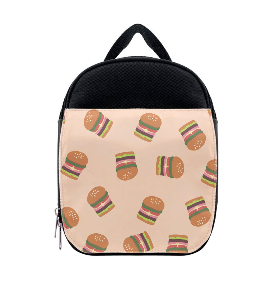 Burgers - Fast Food Patterns Lunchbox