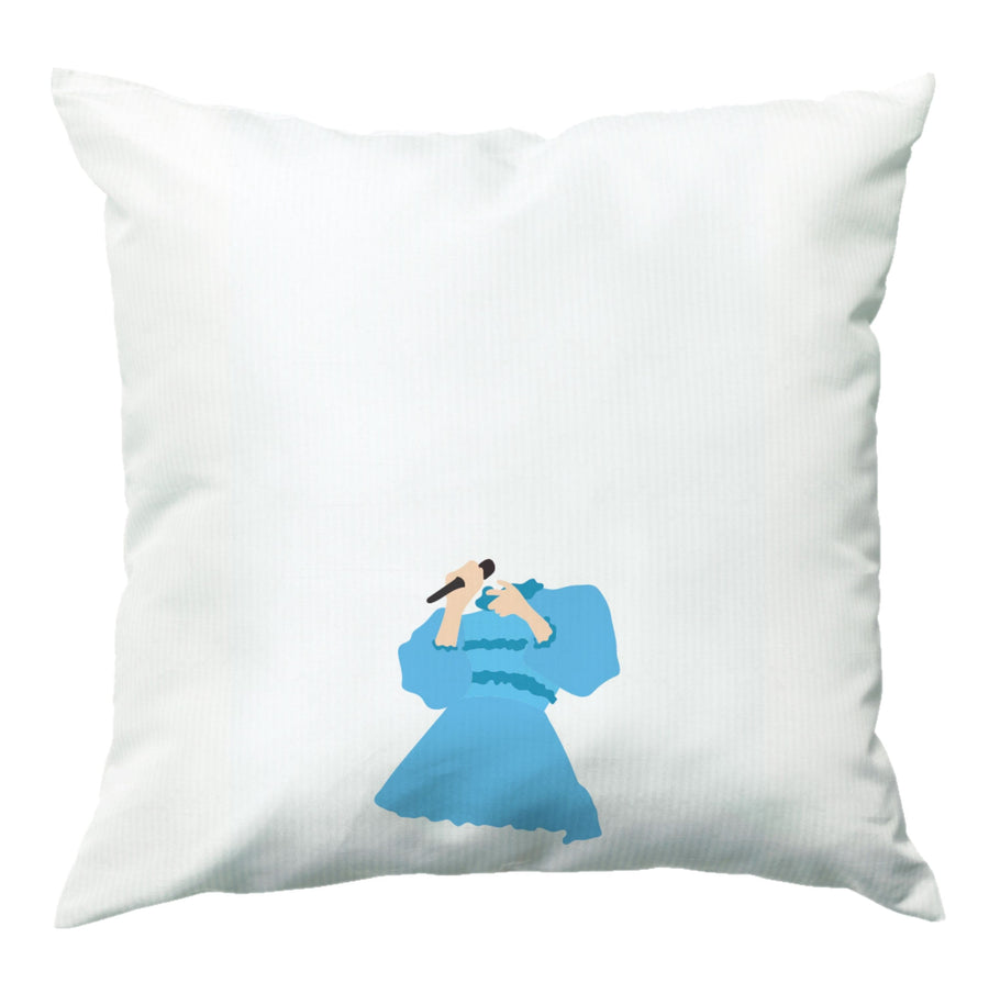 Blue Headless - Dua Lipa Cushion