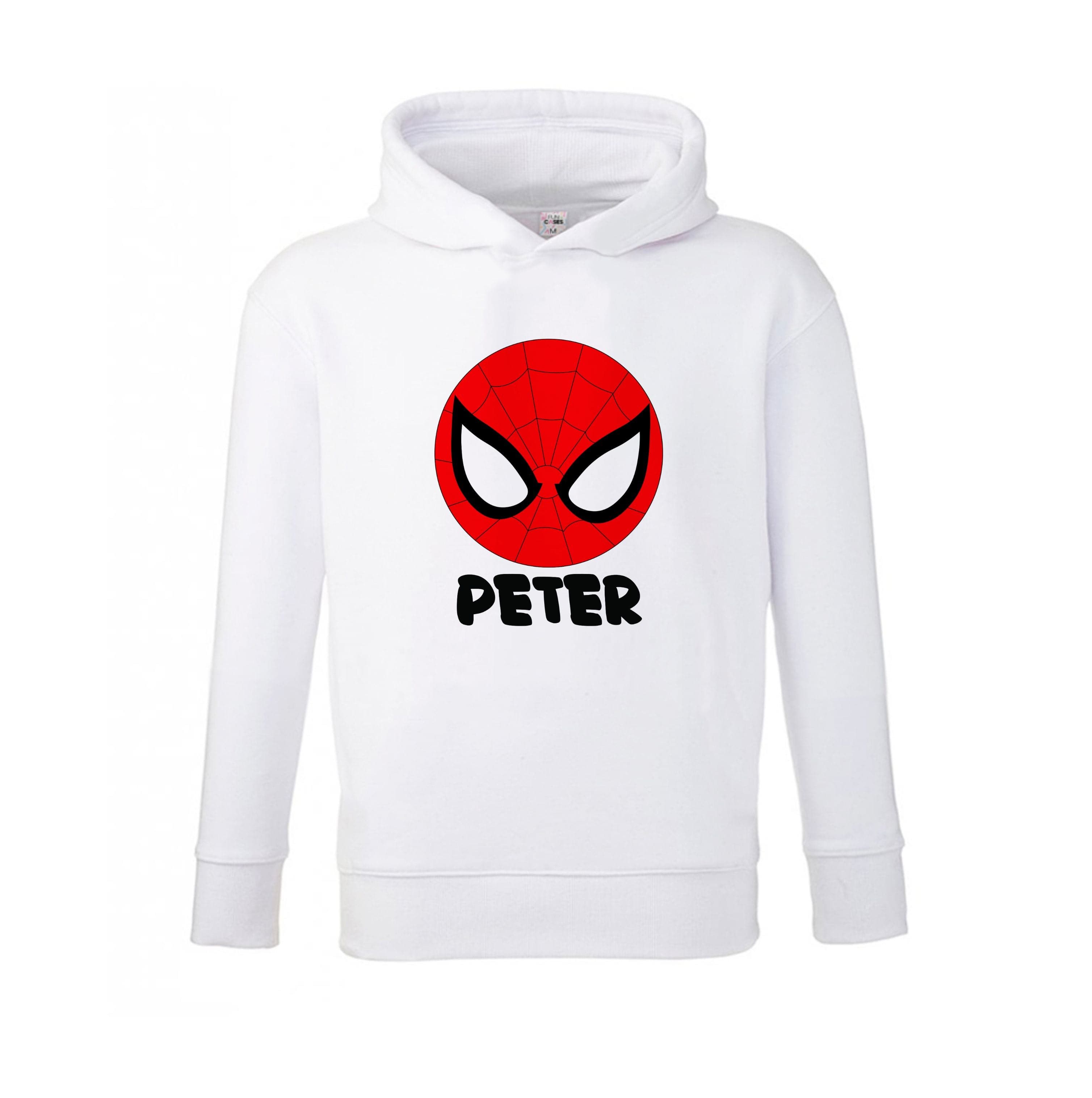 SpiderMan - Personalised Superhero Comic Kids Hoodie