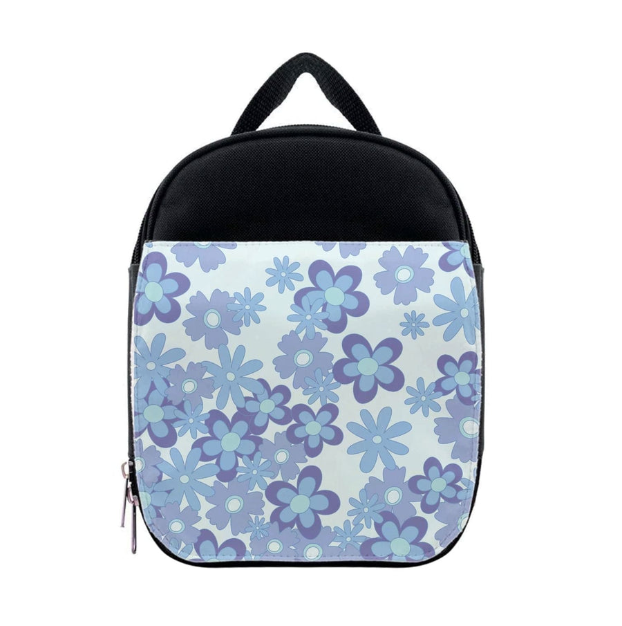 Blue Flowers - Floral Patterns Lunchbox