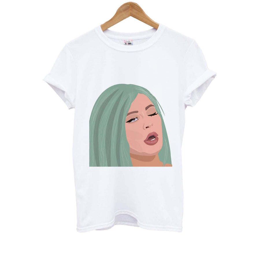 Kylie Jenner - Ready For My Close Up Kids T-Shirt