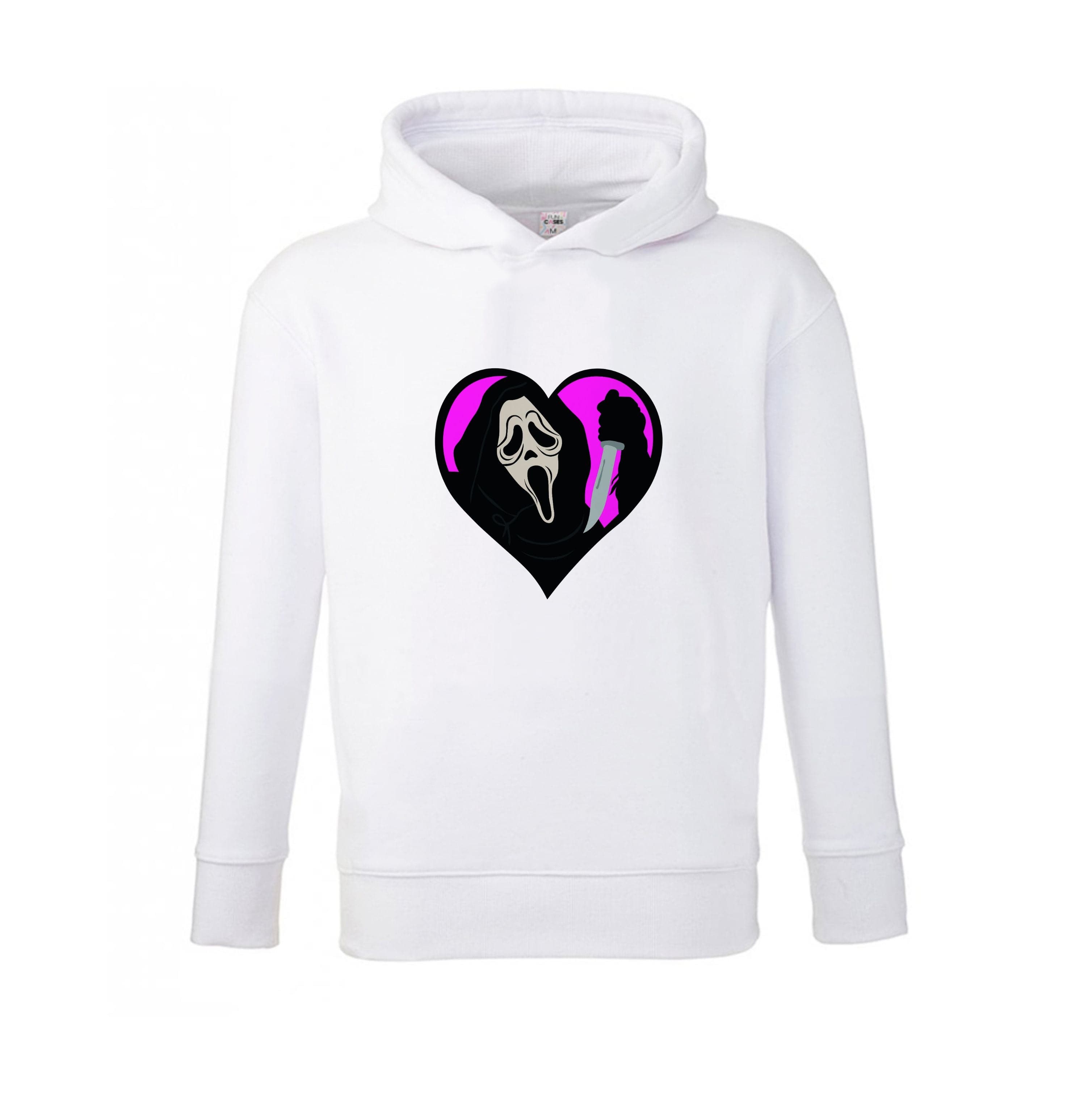 Heart face - Halloween Kids Hoodie