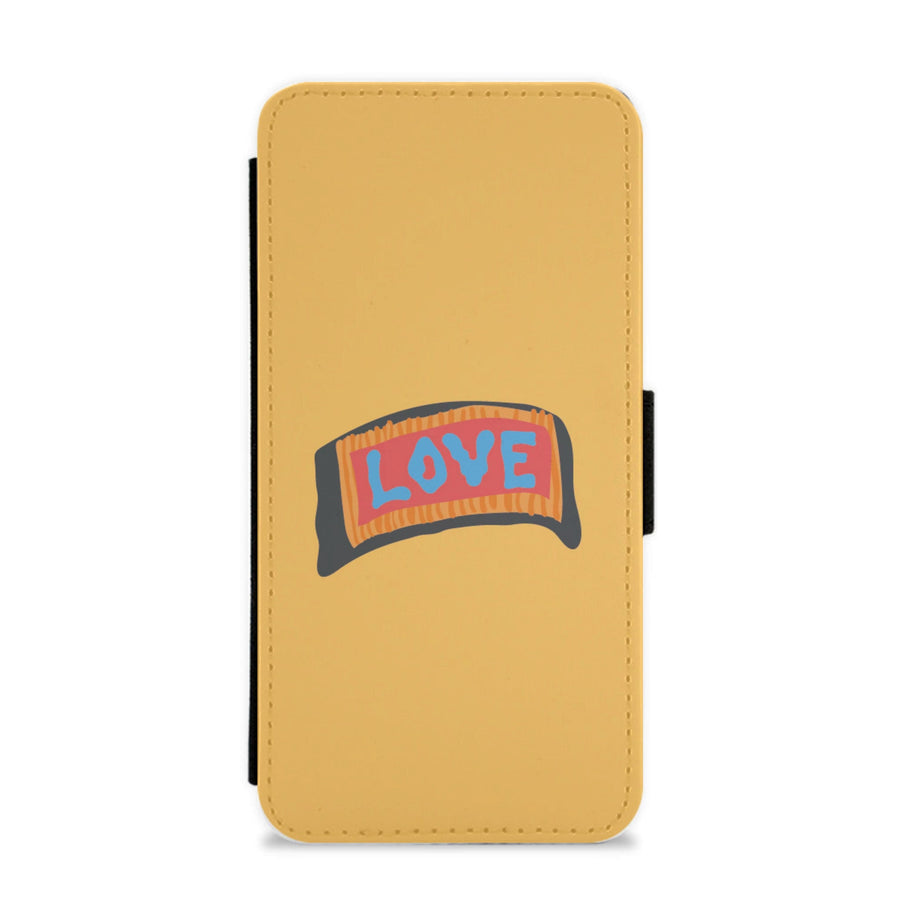 Orange Love - Lil Peep Flip / Wallet Phone Case