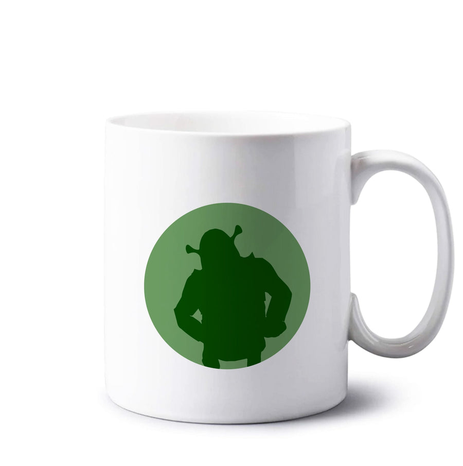Shrek Outline Mug
