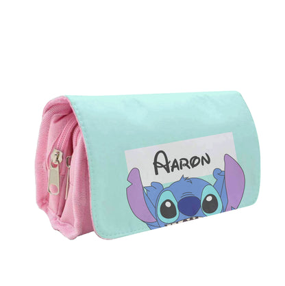 Standing Blue Alien - Personalised Disney Pencil Case