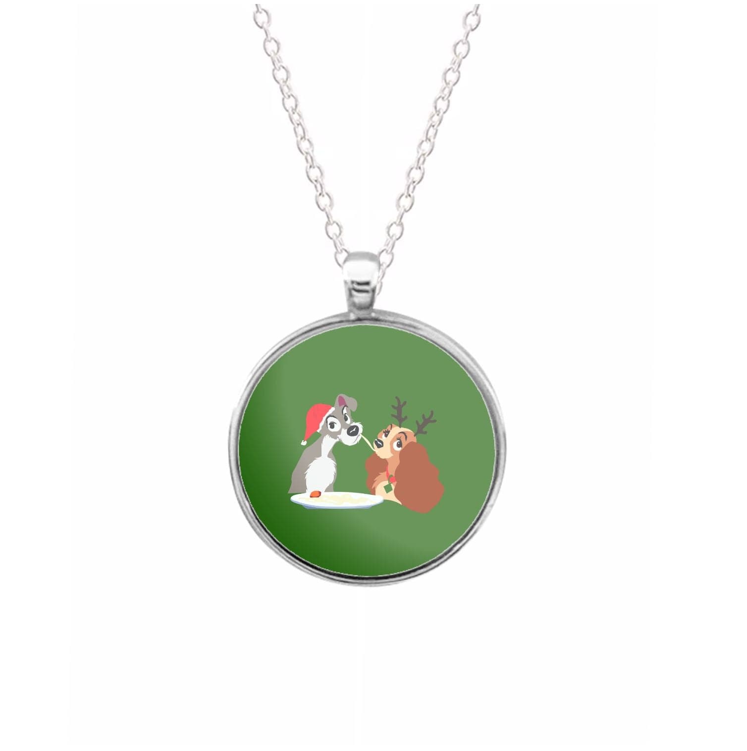 Christmas Lady Necklace