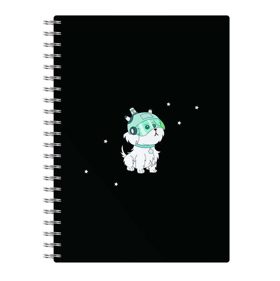Space Dog - Rick And Morty Notebook
