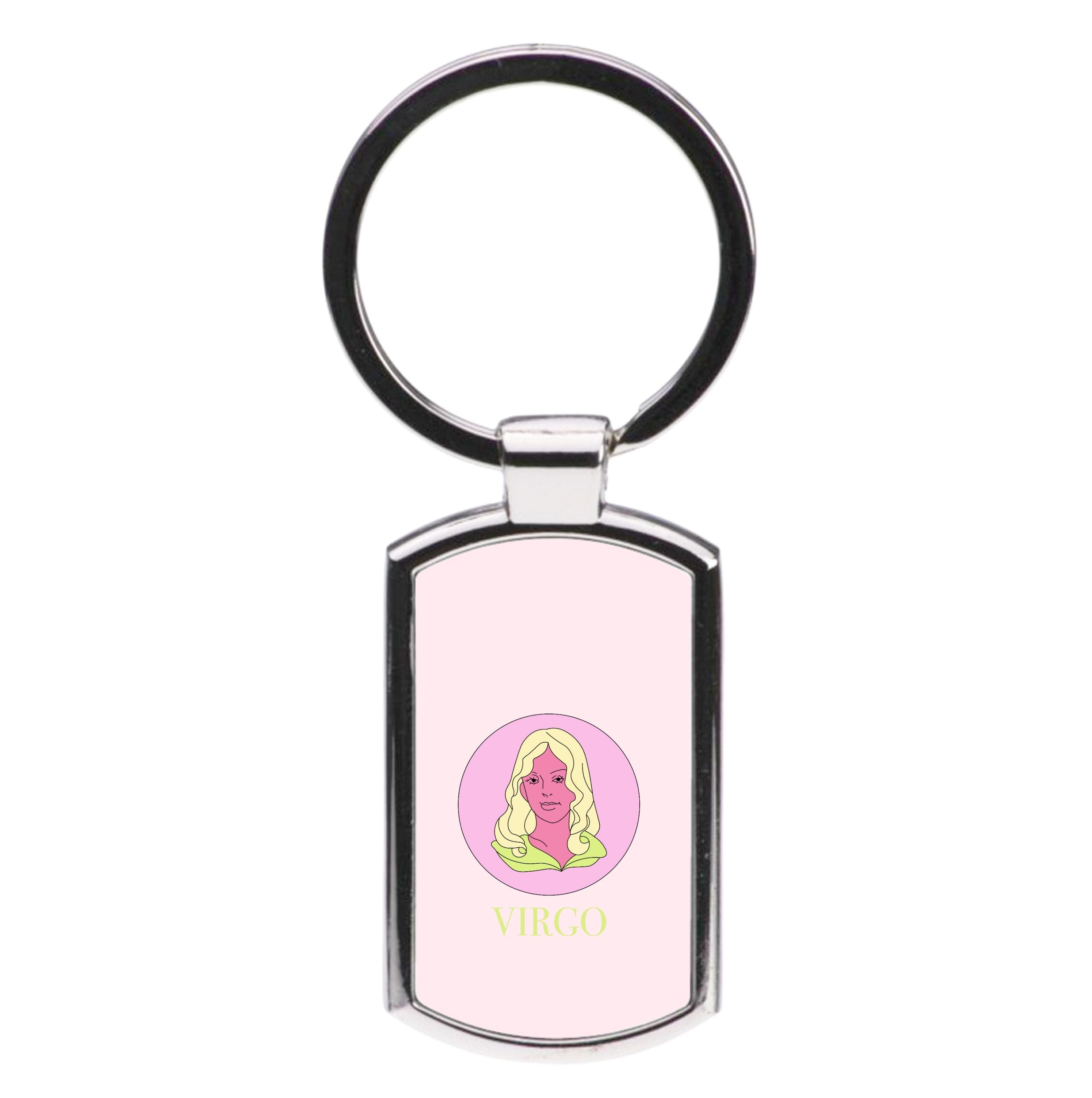 Virgo - Tarot Cards Luxury Keyring