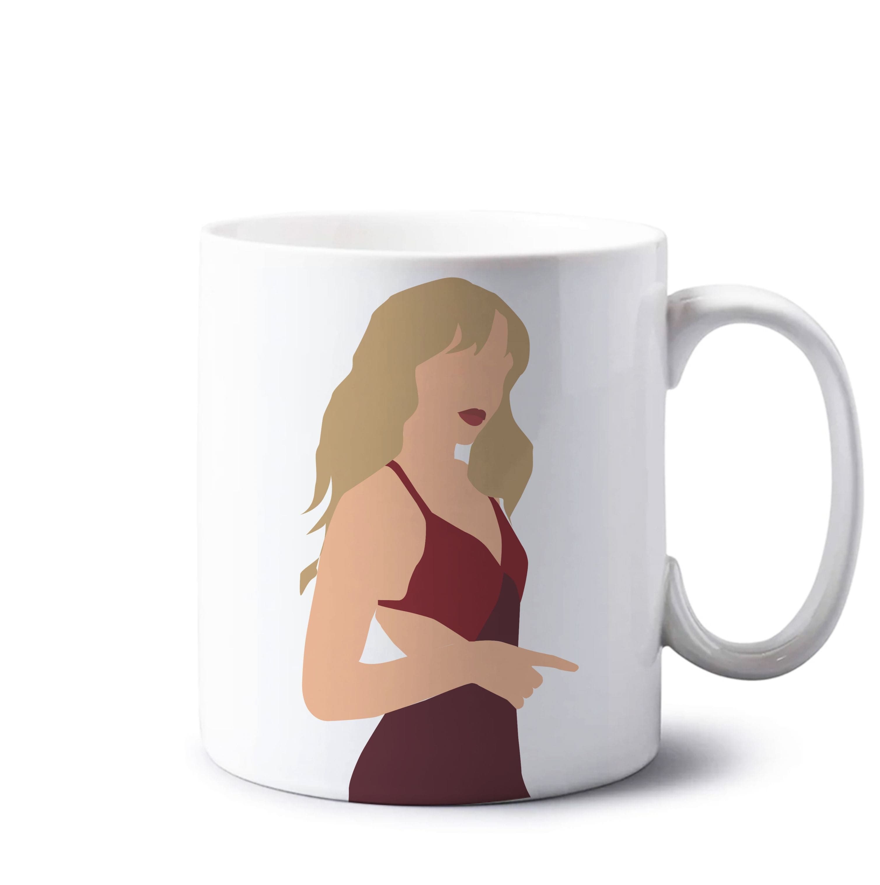 All Red Mug