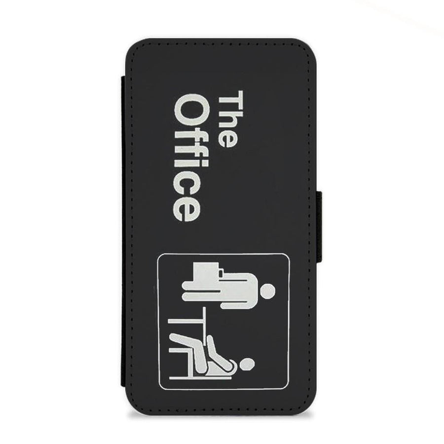The Office Logo Flip Wallet Phone Case - Fun Cases