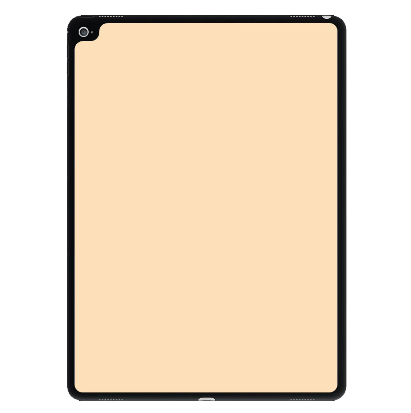 Back To Casics - Pretty Pastels - Plain Orange iPad Case