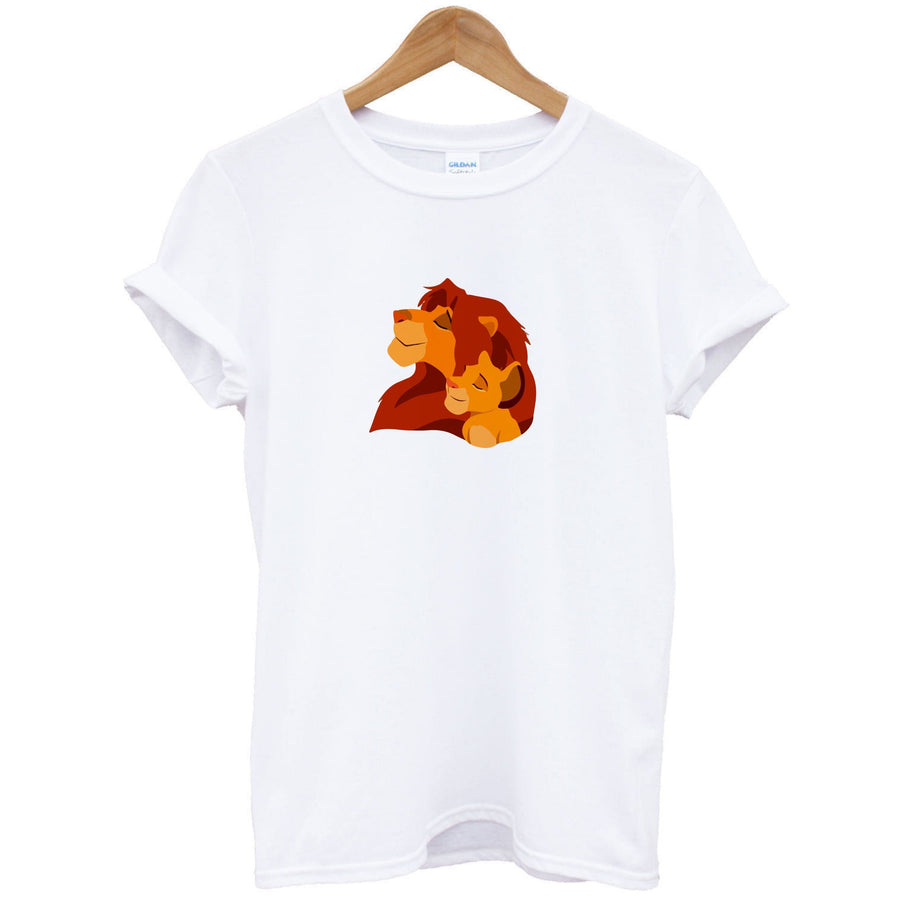 Lion King And Cub - Disney T-Shirt