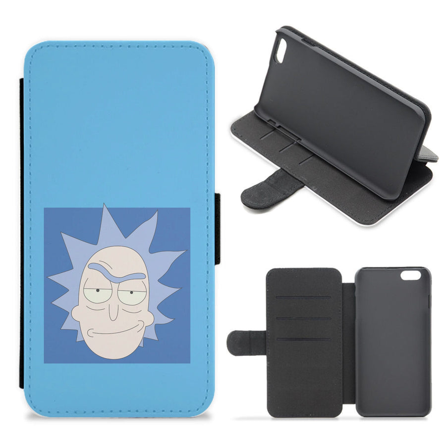 Smirk - Rick And Morty Flip / Wallet Phone Case