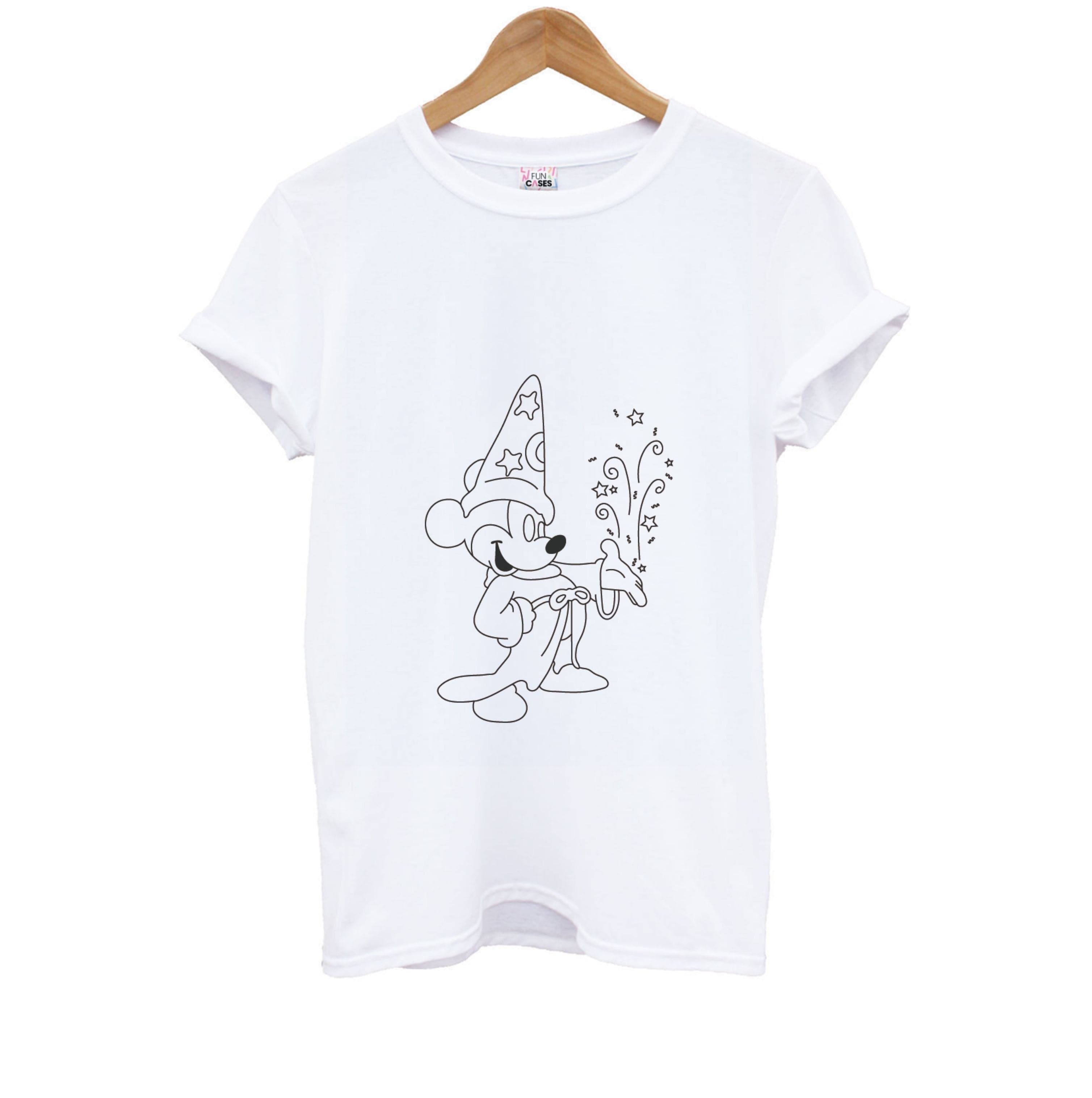 Wizard Mickey Blue Kids T-Shirt