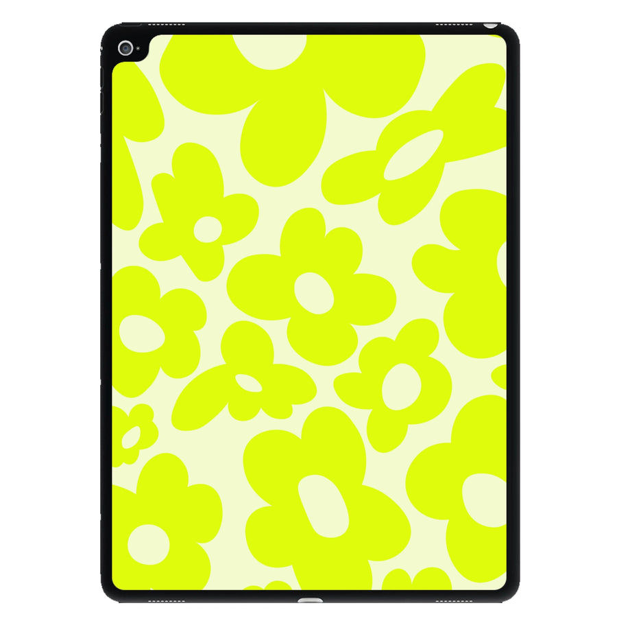 Yellow Flowers - Trippy Patterns iPad Case