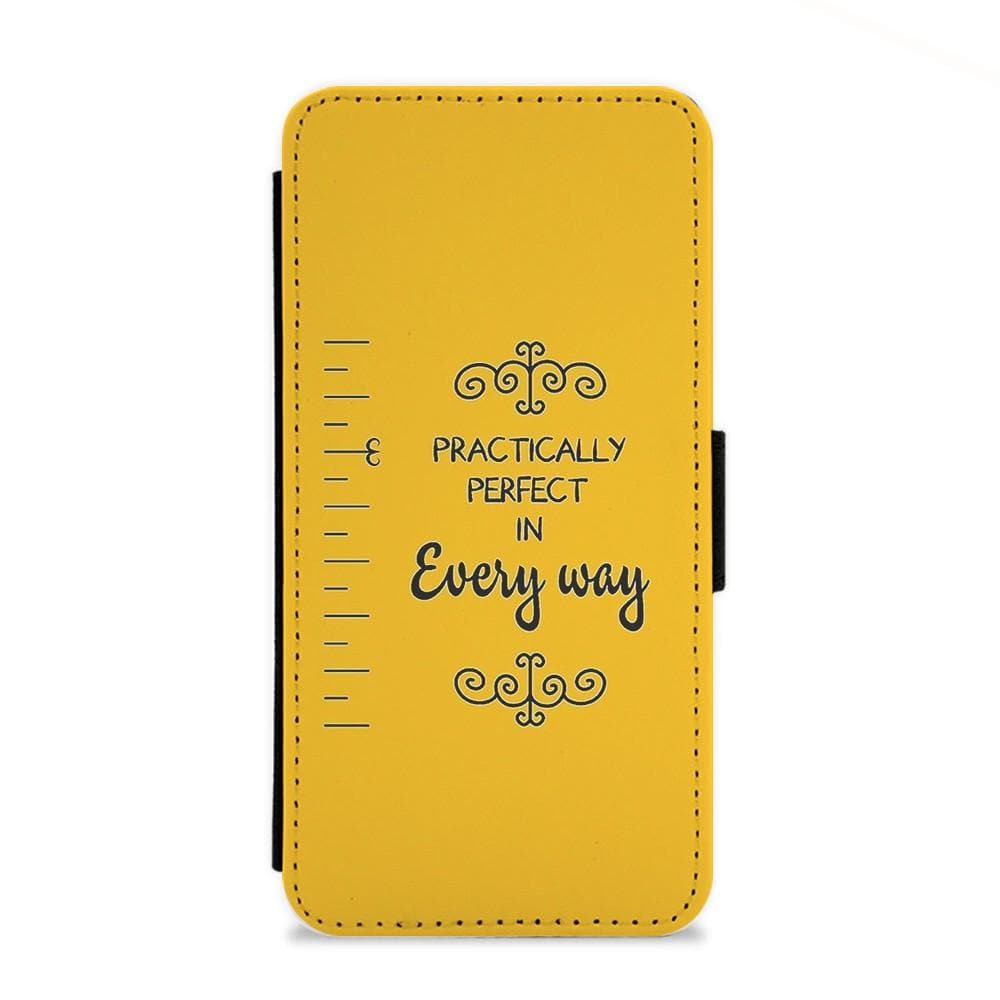 Practically Perfect - Mary Poppins Flip Wallet Phone Case - Fun Cases