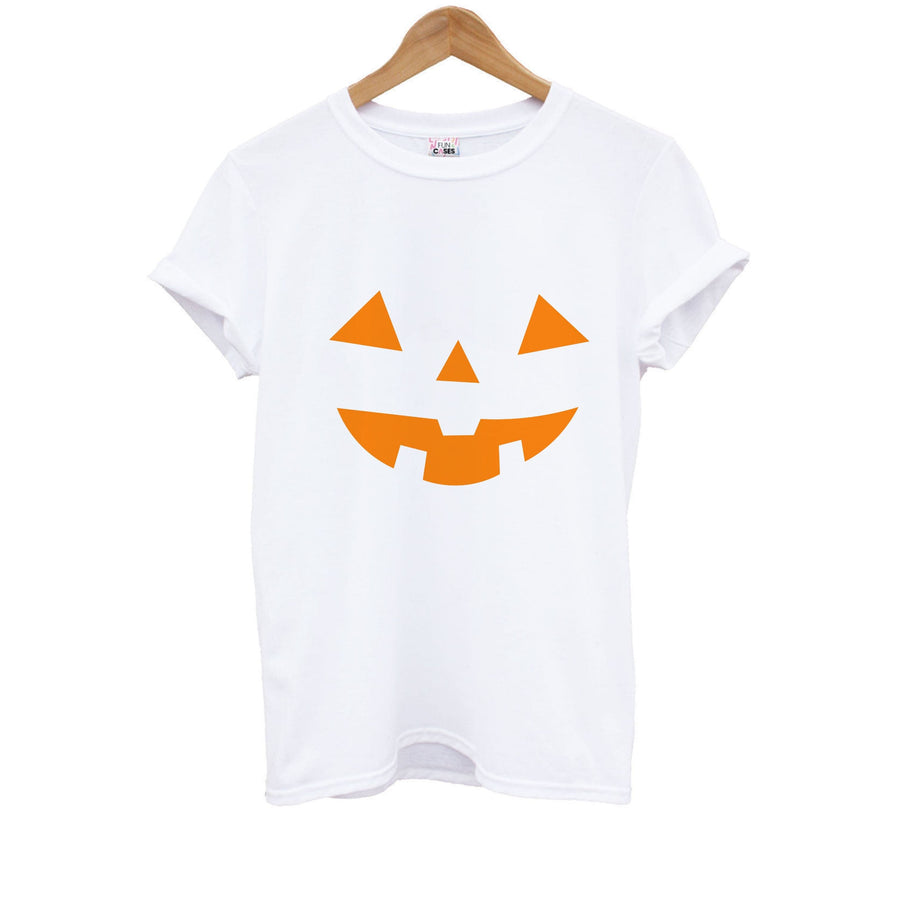 Pumpkin Face - Halloween Kids T-Shirt