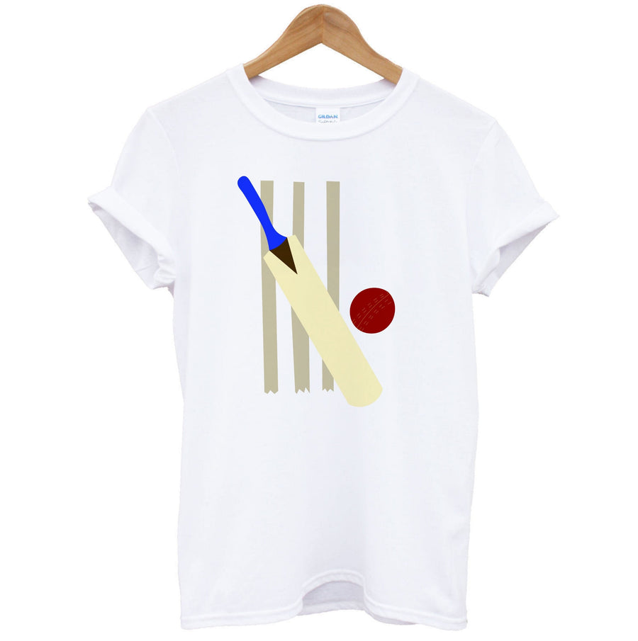 Wickets - Cricket T-Shirt