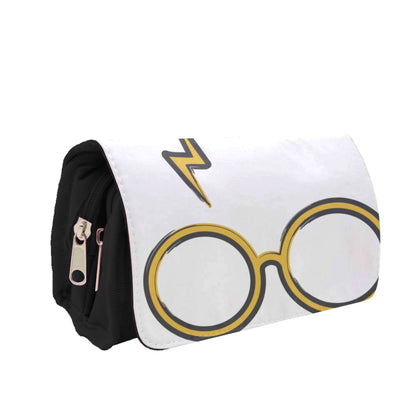 Glasses & Scar Pencil Case