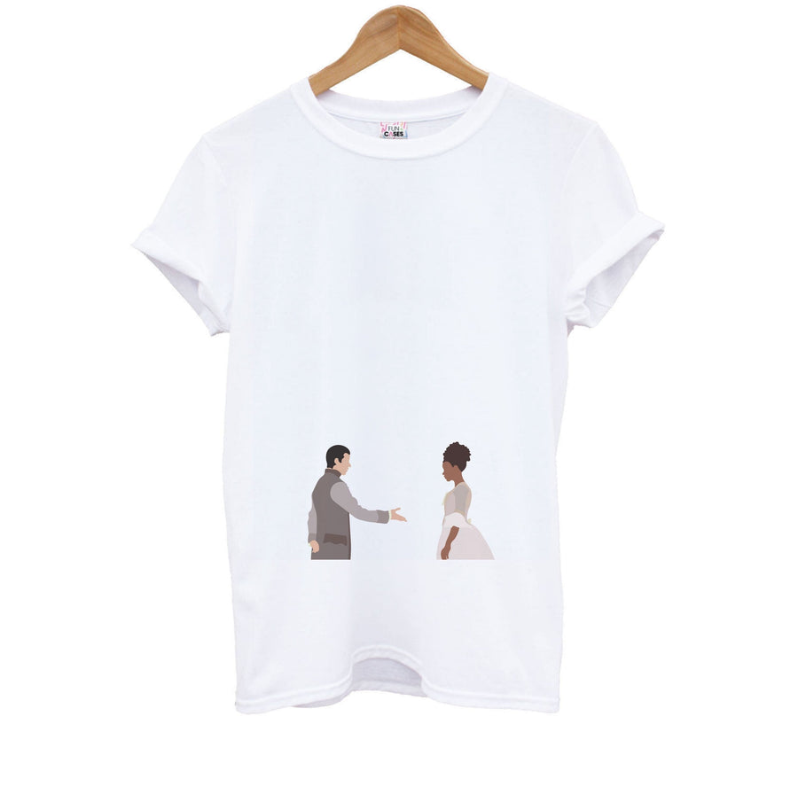 King George and Queen Charlotte - Queen Charlotte Kids T-Shirt