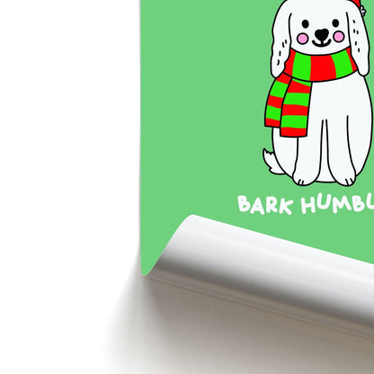 Bark Humbug - Christmas Puns Poster