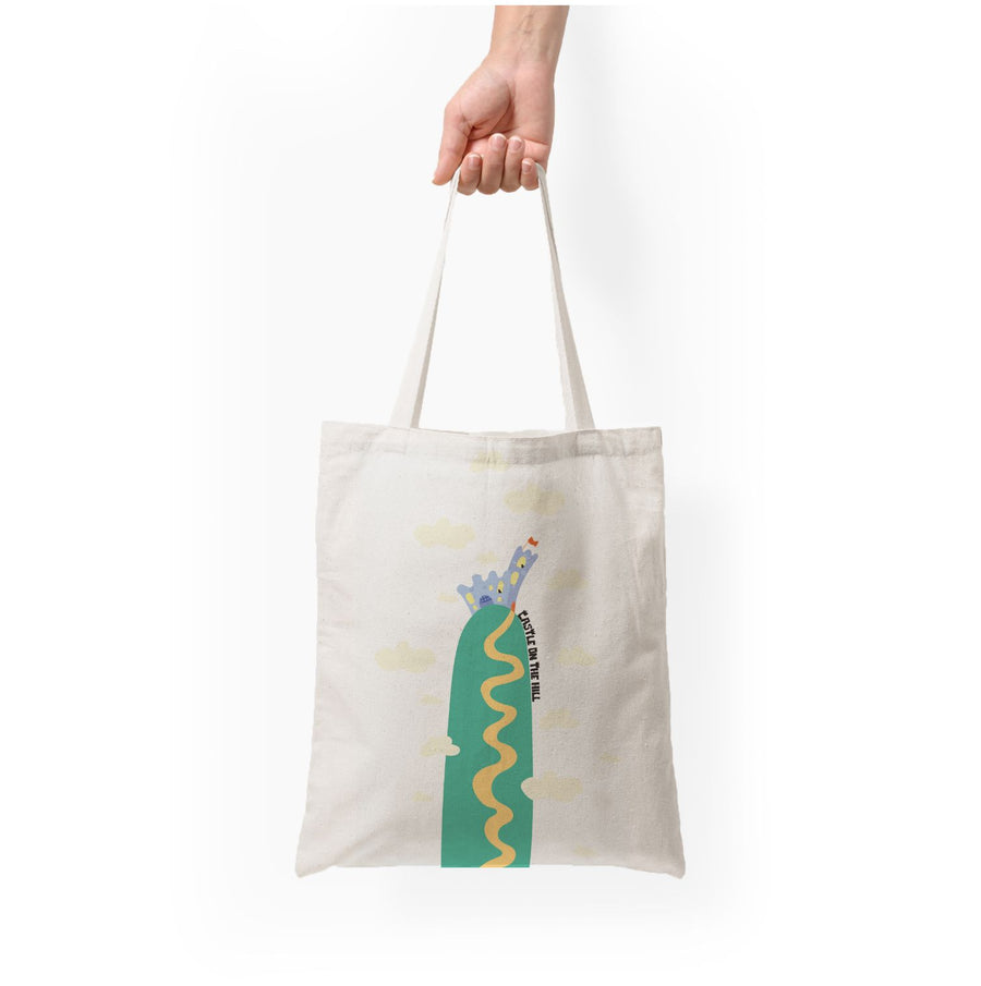 Castle on the hill - Ed Sheeran Tote Bag