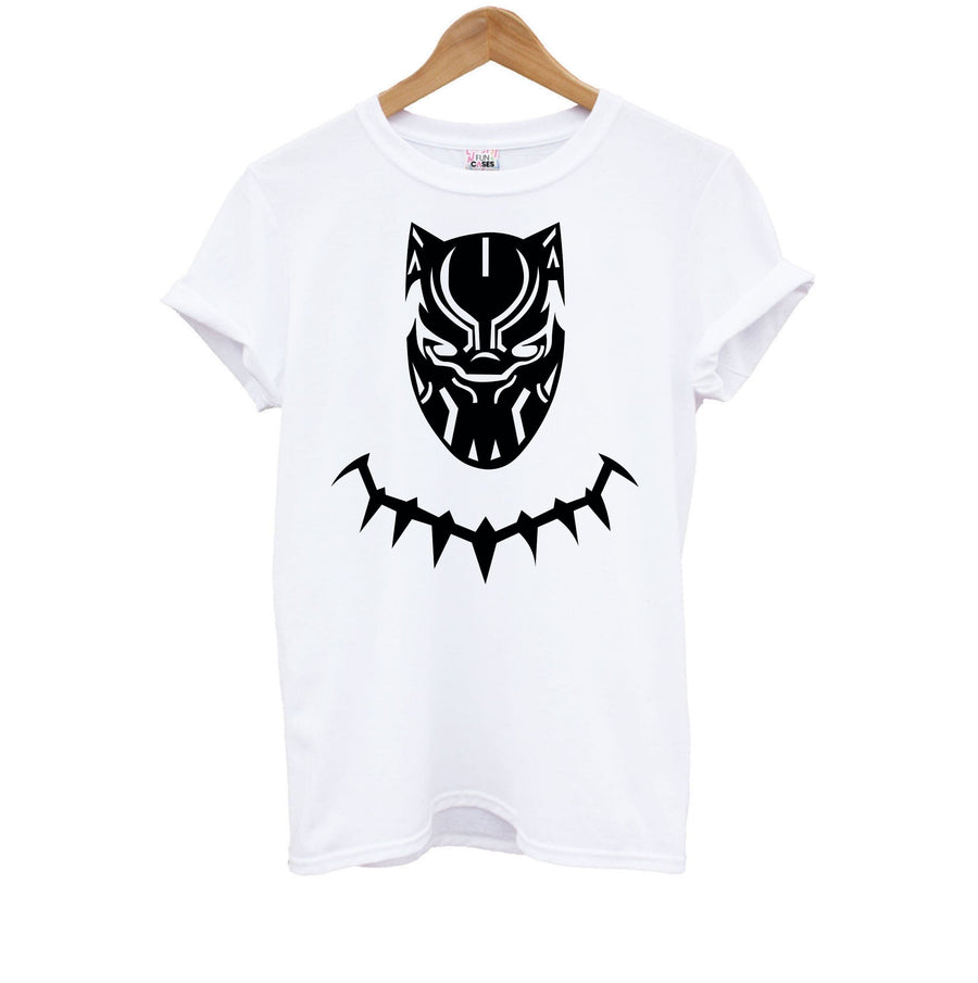 Black Mask - Black Panther Kids T-Shirt