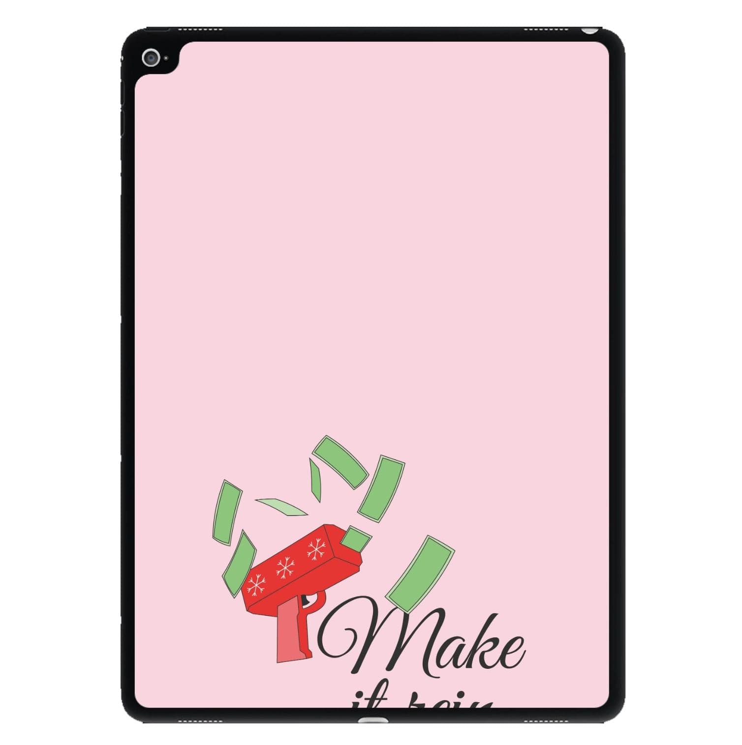 Make It Rein - Christmas Puns iPad Case