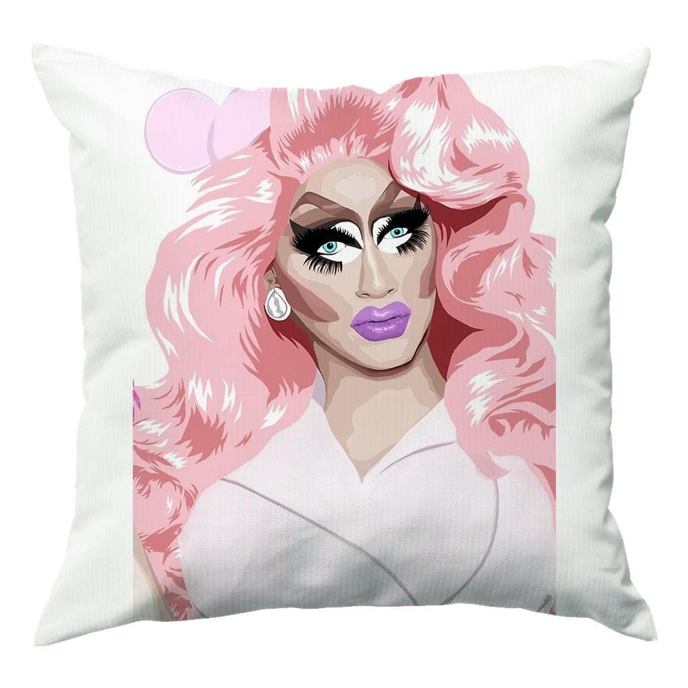White Trixie Mattel - RuPaul's Drag Race Cushion