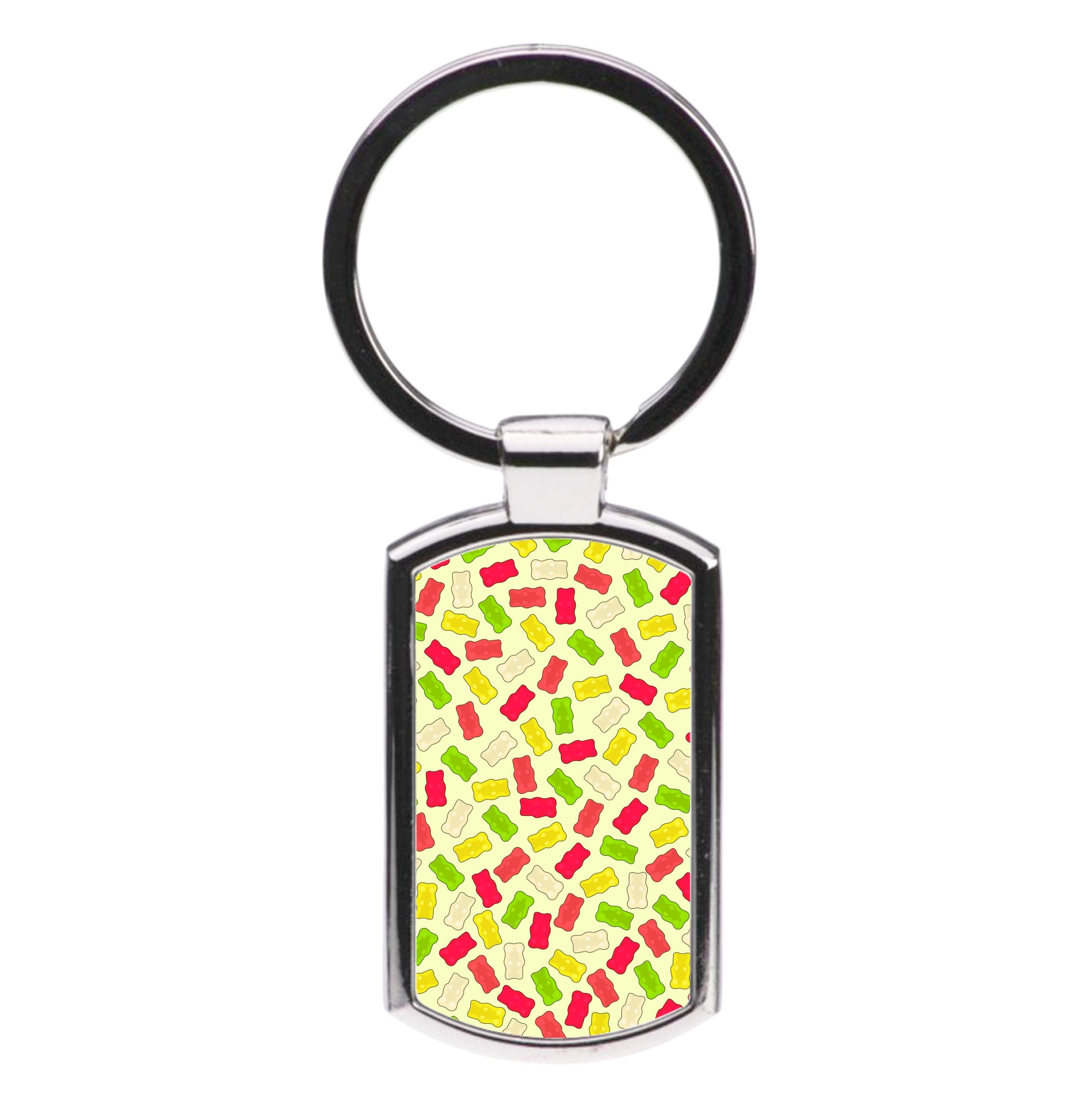 Gummy Bears - Sweets Patterns Luxury Keyring