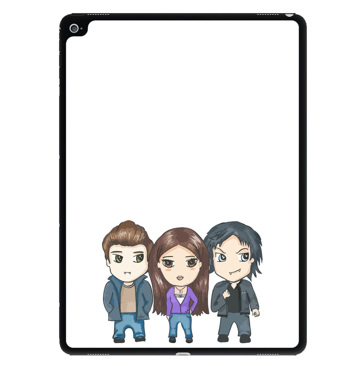 Vampire Diaries Cartoon iPad Case