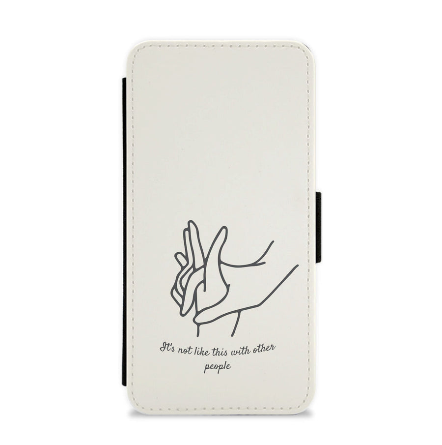 It's Not Like This With Other People - Normal People Flip / Wallet Phone Case