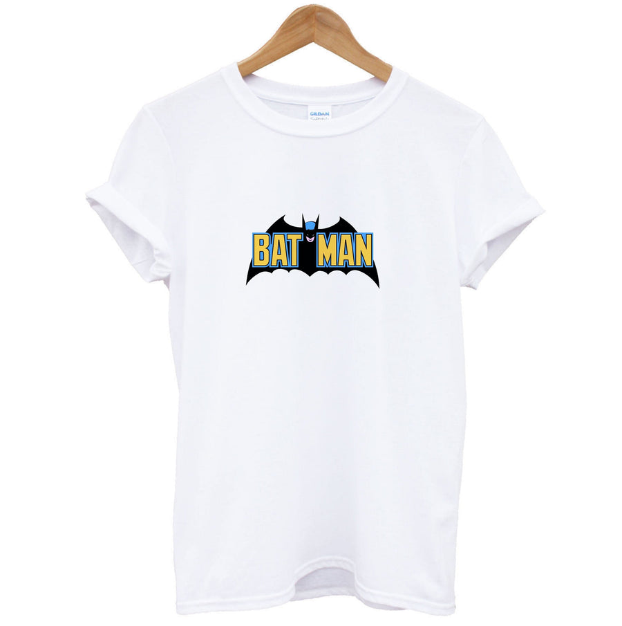 Yellow Batman Logo T-Shirt