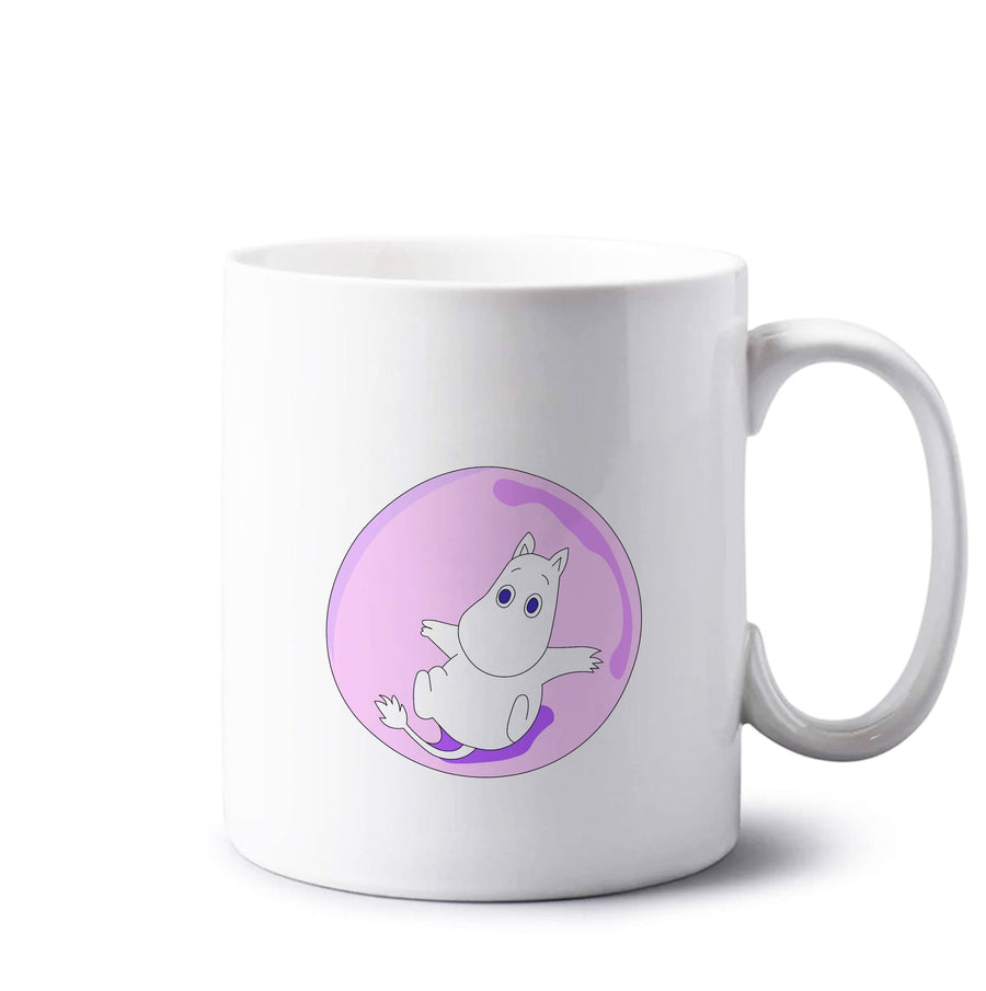 Moomin In A Pink Bubble  Mug