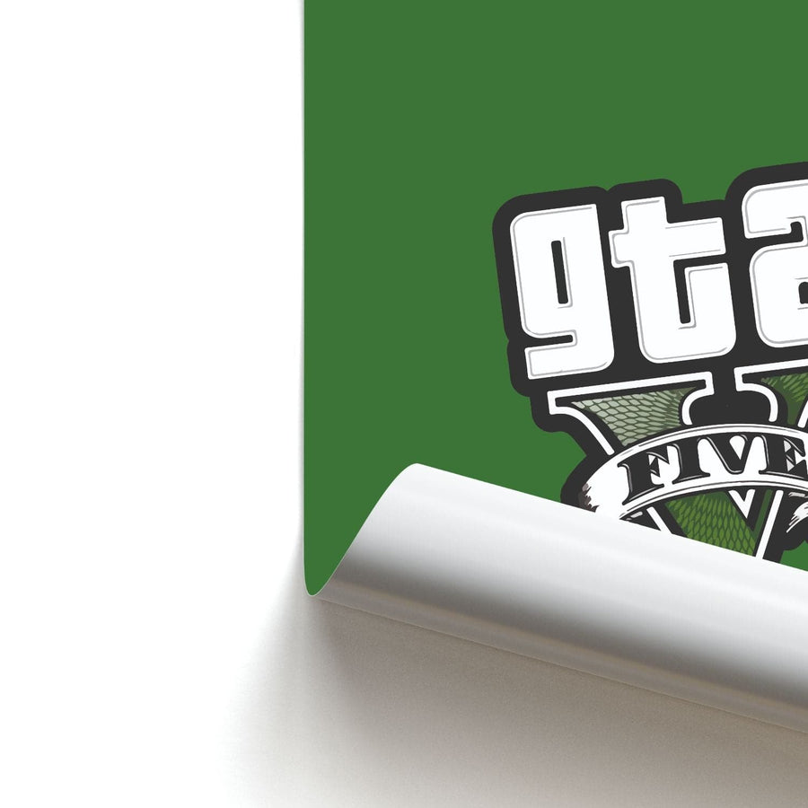 Green Five - GTA Poster