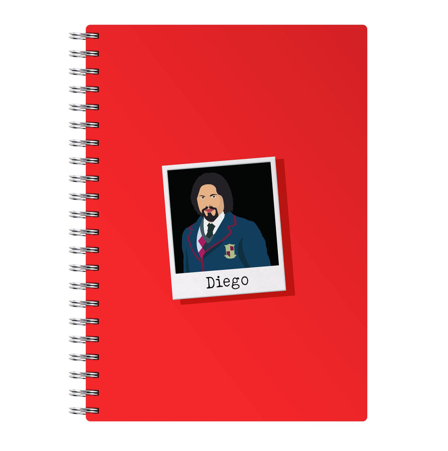 Sticker Diego - Umbrella Academy Notebook
