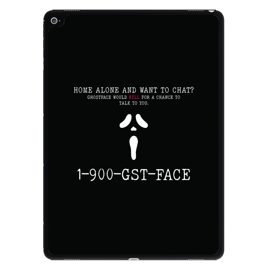 1-800-GST-FACE - Scream iPad Case