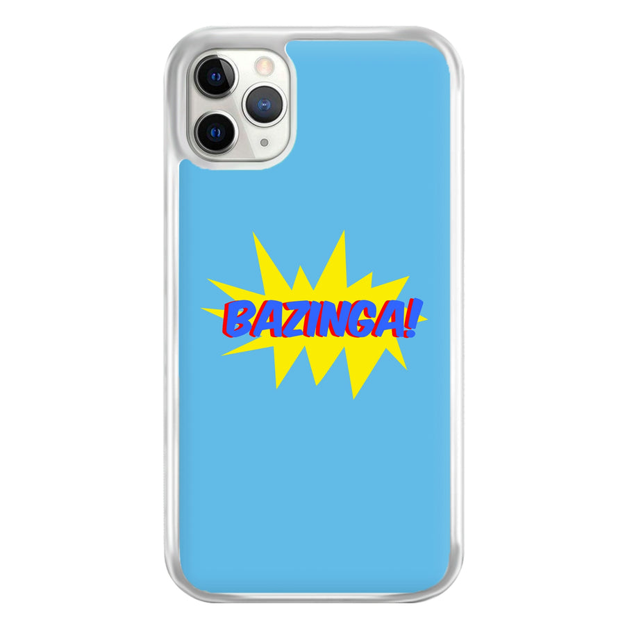 Bazinga! - TV Quotes Phone Case