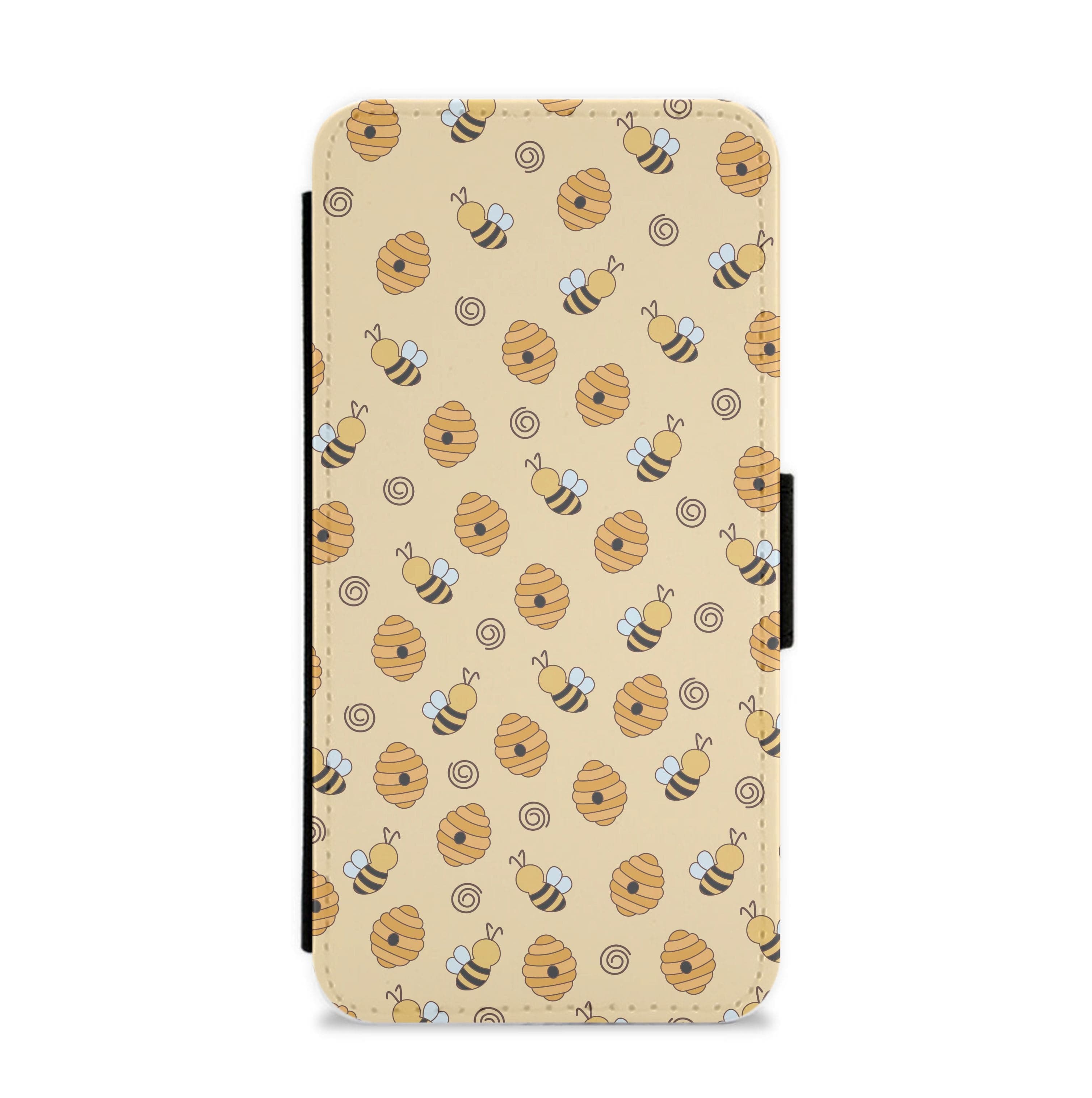 Honey Bees - Spring Patterns Flip / Wallet Phone Case