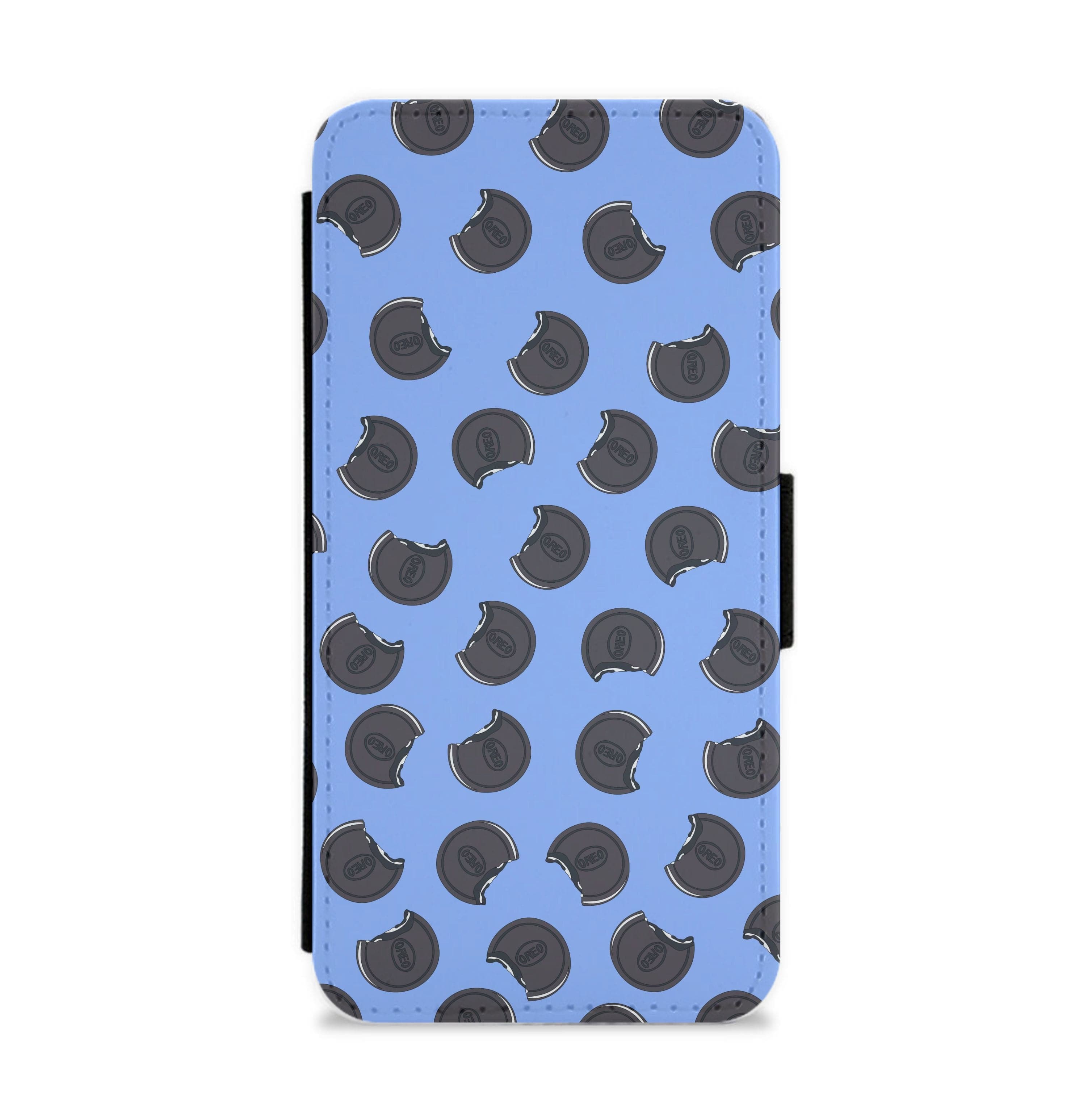 Oreos - Biscuits Patterns Flip / Wallet Phone Case