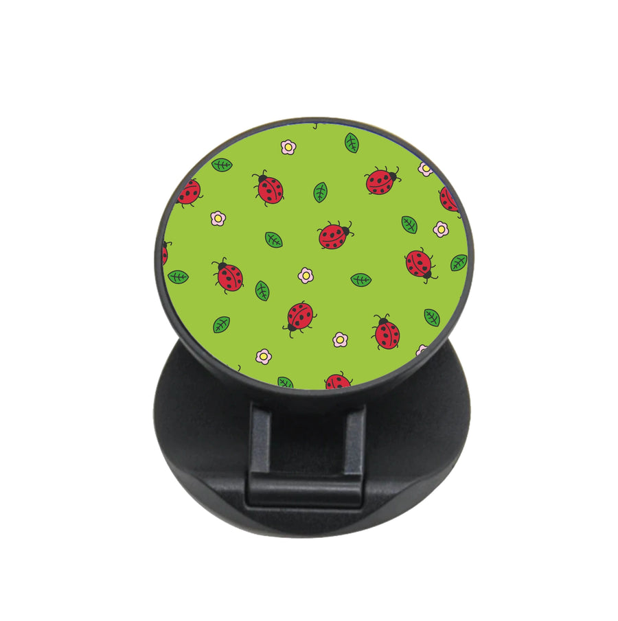 Ladybugs And Flowers - Spring Patterns FunGrip