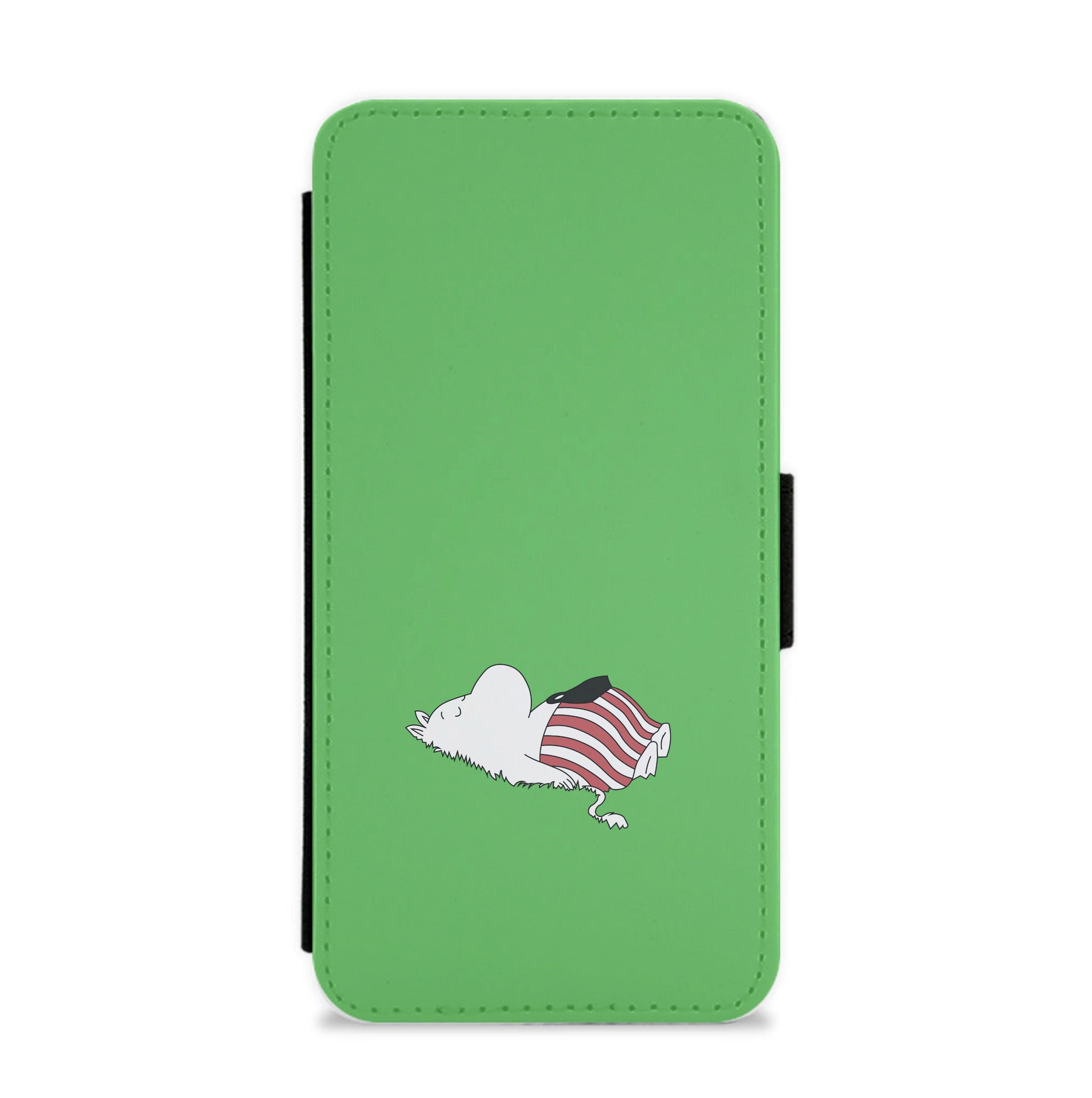 Moom On Grass Flip / Wallet Phone Case