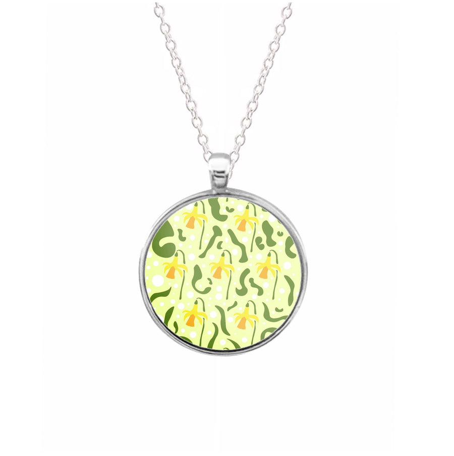 Daffodil Pattern - Floral Necklace
