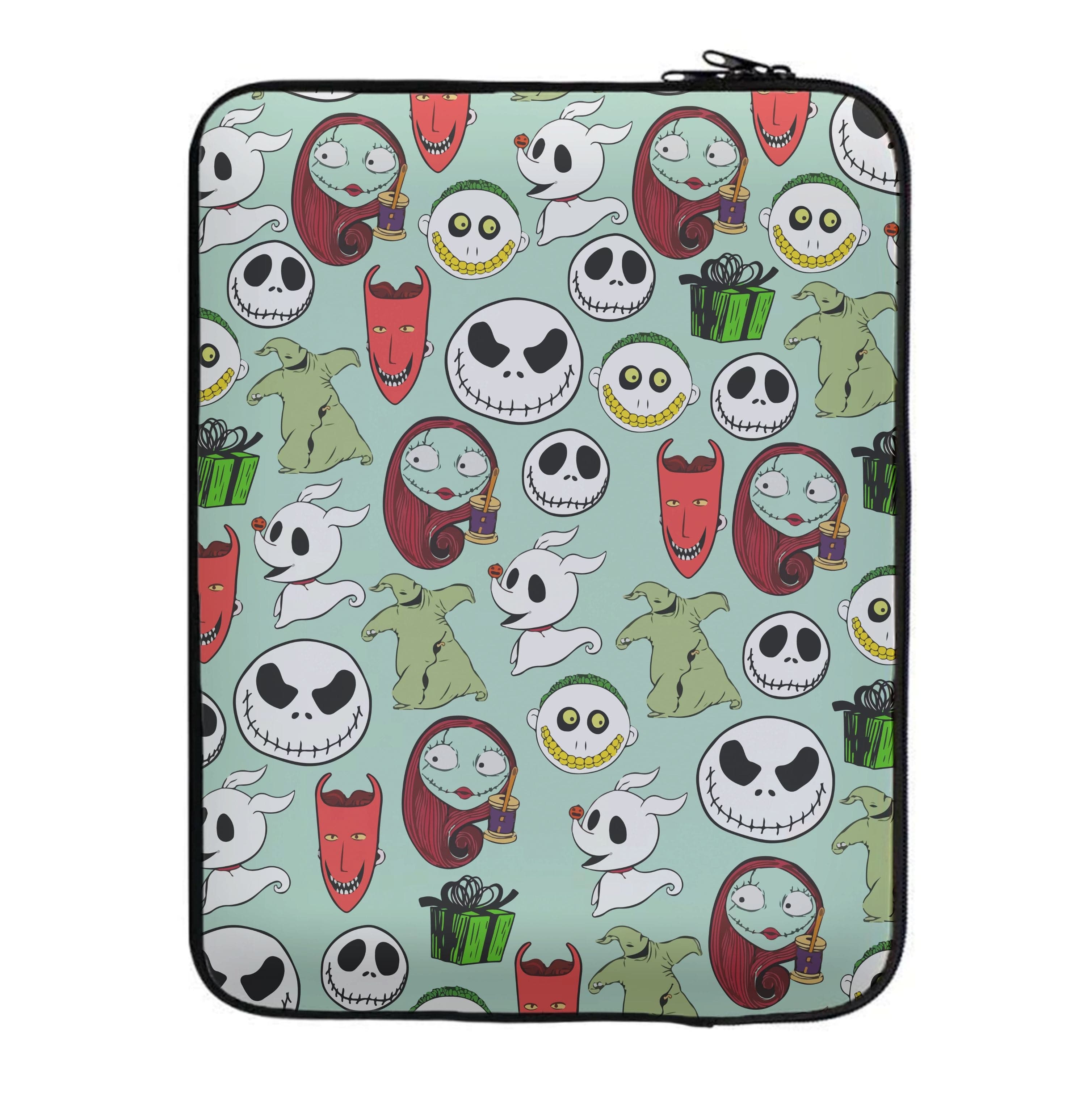 TNBC Characters Pattern Laptop Sleeve